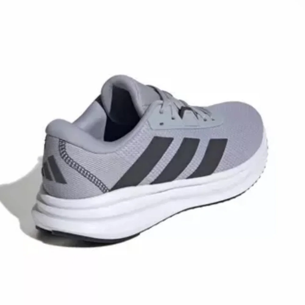 Adidas Galaxy 7 Men's Running Shoes Halo Gray Black Size 12 Cloudfoam ID8754